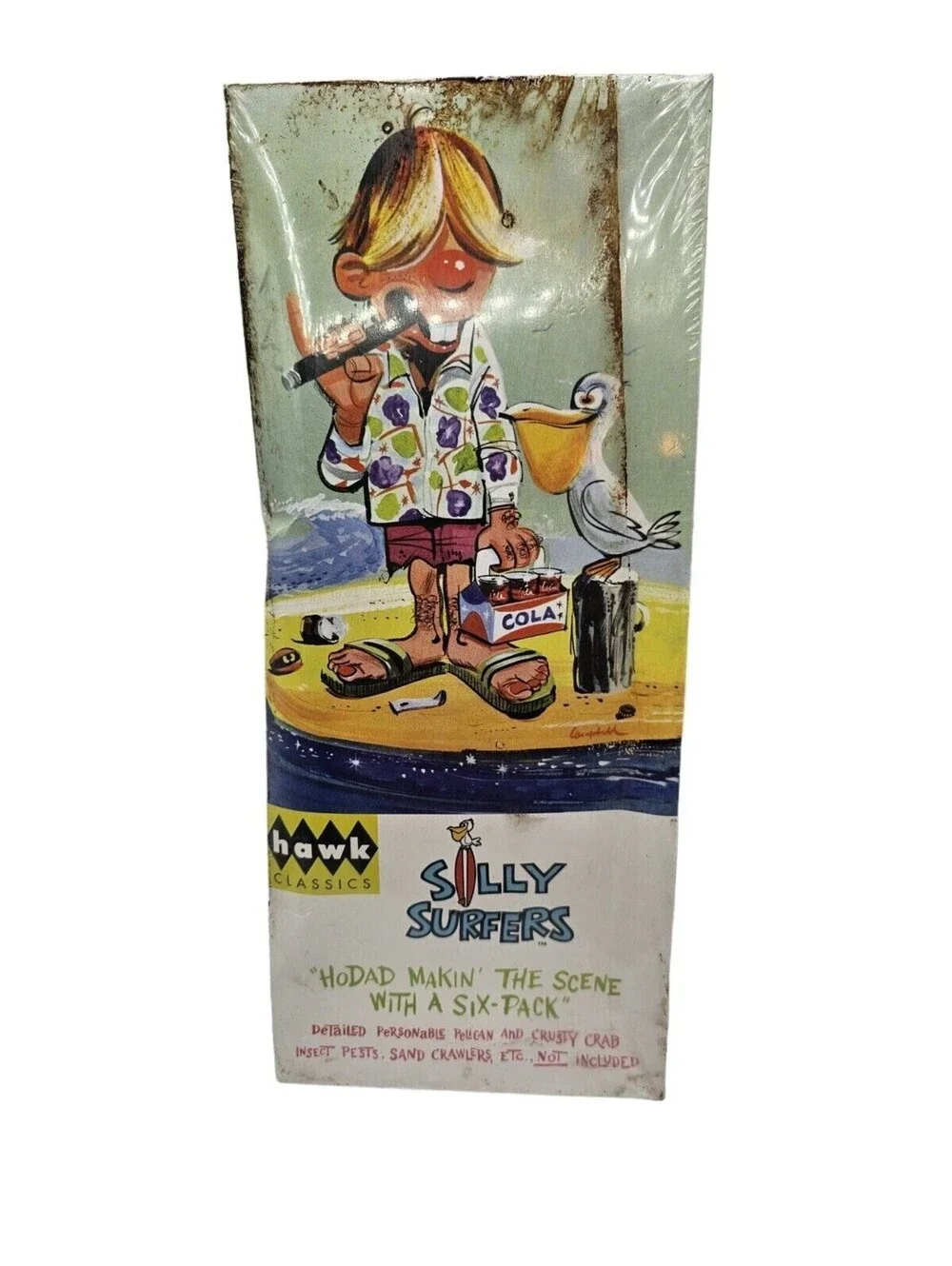 Hodad Making The Scene With Six Pack Silly Surfers 2003 Sealed new Model kit
